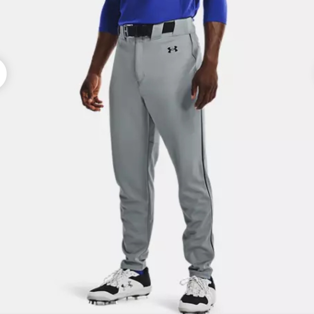 🆕 Men’s Under Armour Vanish Piped relaxed fit baseball pants straight leg